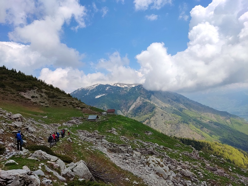 Prokletije Greben planina Velji vrh